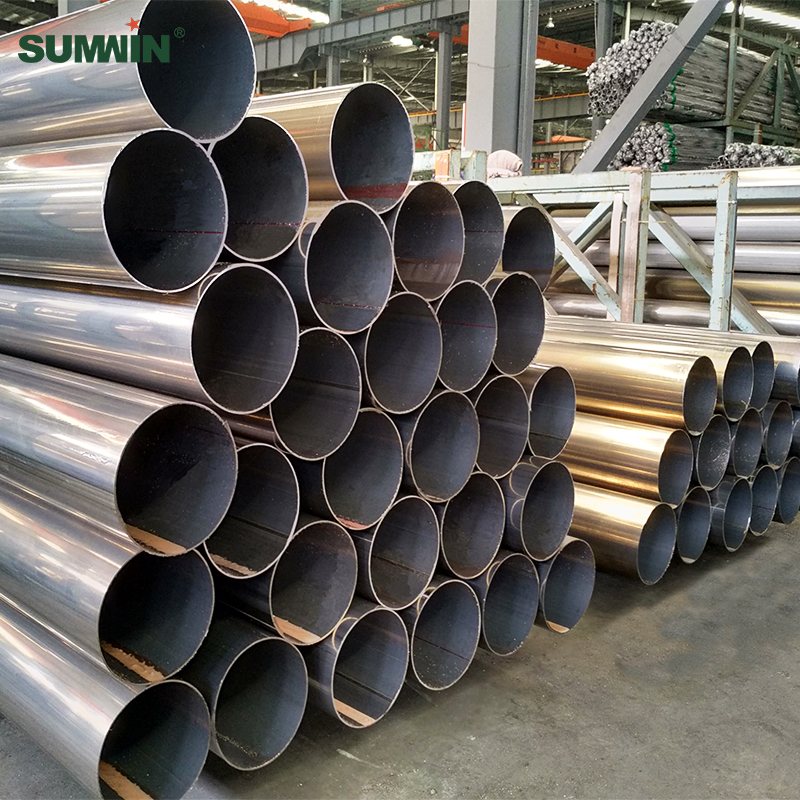 large diameter stainless steel round pipe